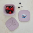 thumbnail image 4 of Austin Baby Co Silicone Collapsible Snack Bowl for Toddler and Kids – Reusable Snack Container with Two Specialized Lids – BPA free, Dishwasher Safe and Leakproof for Babies (Camper Violet), 4 of 12