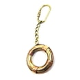 thumbnail image 2 of INDIA OVERSEAS TRADING CORP BR 48202D Solid Brass Nautical Keychain Life Ring, 2 of 2