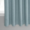 thumbnail image 6 of Half Price Drapes Gulf Blue Bellino Textured Faux Linen Room Darkening Curtains For Bedroom & Living Room Curtains(1 Panel), Curtains 63 Inches Long, 50W X 63L, 6 of 11