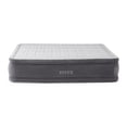 thumbnail image 2 of Intex 18-inch Inflatable Elevated Premium Comfort Airbed w/ Internal Pump, Queen, 2 of 4