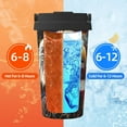 thumbnail image 5 of Rateoe Retro American Eagle A Pattern Travel Coffee Mug Tumbler with Flip Lid | Reusable Insulated Stainless Steel Cold Brew Iced Coffee Cup Thermos, 5 of 8