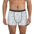 thumbnail image 4 of Wukai Fun Rabbit Print Men’s Underwear Breathable Boxer Briefs,&nbsp;Moisture Wicking & Breathable-, 4 of 7