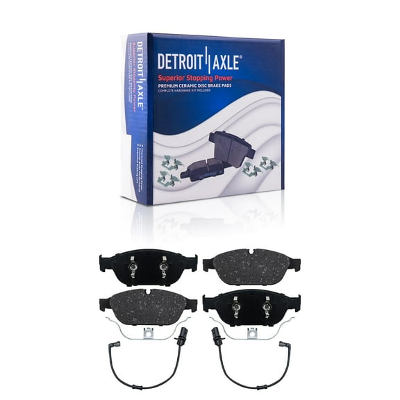 Detroit Axle - Front Brake Pads for Audi A5 A6 A7 A8 Quattro S7, Ceramic Brake Pads Replacement