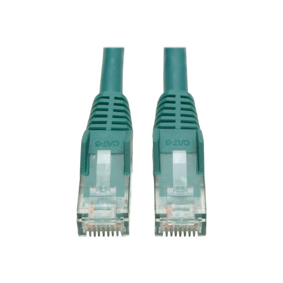 Tripp Lite 14ft Cat6 Gigabit Snagless Molded Patch Cable (RJ45 M/M) - Green