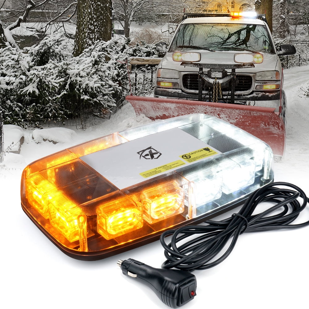 Contractor Pack of 12 Blazer C48AW-12 Amber LED Strobe Light 