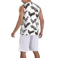 thumbnail image 2 of Sikiie Funny Chicken Basketball Jersey Reversible Men's Mesh Athletic Sports Shirts Training Practice S-4XL3X-Large, 2 of 6