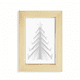 thumbnail image 1 of Marco de foto Unbranded Arbol de navidad origami blanco 5x7 pulgadas, 1 of 4