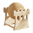 thumbnail image 1 of Milaget Cat Scratching Ball Exercise Scratch Board for Kittens Small Animals Rabbits Castle Small, 1 of 9