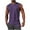 Purple, variant on Wavsuf Men's Solid Tank Top Casual Sleeveless Sports Crew Neck Green T-shirt Tank Size L