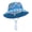 Blue, variant on [CHSJU] Trimmed Denim Cowboy Hat Handsome Kids Headwear for Birthday Party Photography Outdoor Activities