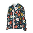 thumbnail image 2 of Balery Holiday Christmas Cookies Men's Women's UPF 50+ Sun Protection Lightweight Hoodie Performance Long Sleeve Shirt for Fishing Running-Small, 2 of 9