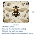 thumbnail image 5 of Bee Square Desk Mat Mouse Mat Mouse Pad, 8.3x9.8 Inch, Non-Slip Rubber Bottom, Printed, Suitable for Office and Gaming, 5 of 6