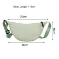 thumbnail image 4 of Shoulder Bag Adjustable Zipper Large Capacity Female Portable Multipurpose Underarm Handbag for Travel, 4 of 11