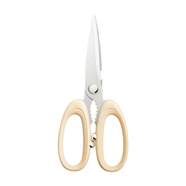 Stainless Steel Multi functional Food Scissors 2pcs Durable Barbecue Cutters