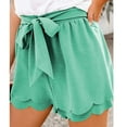 thumbnail image 5 of uublik Shorts Women Loose Super Soft Casual Shorts Green, 5 of 5