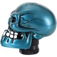 thumbnail image 4 of SHAR Universal Skull Shape Gear Shift Knob (Blue), Universal Gear Shift Knob for Car Bone Conversion, 4 of 5