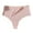 Light Pink, variant on GEWSEY Seamless High Waisted Underwear for Women Cheeky Underwear Wave Edge No Show Bikini Panties Ribbed Panties (, L)
