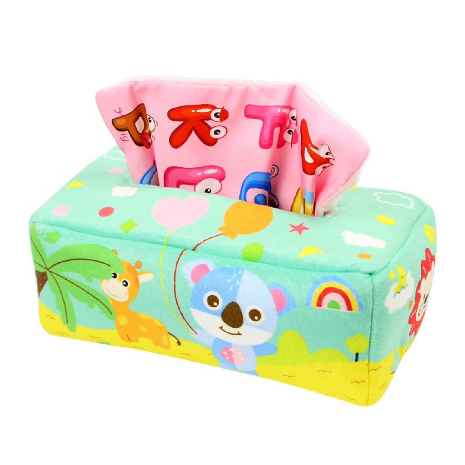Baby Tissue Box Toy Sensory Toys Infant 612 Months Toddler