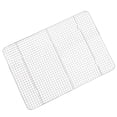 thumbnail image 2 of Grille de refroidissement en fil métallique, grille de rôtissage en acier inoxydable Grille de barbecue antirouille pour la cuisson des desserts de refroidissement au barbecue, 42,5 x 30 x 2,5 cm, 2 of 8