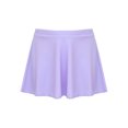 thumbnail image 4 of renvena Kids Girls 2 Piece Swimsuit Rash Guard Beachwear Short Sleeve Swimwear with Swim Skirts Set Purple 6XL, 4 of 7