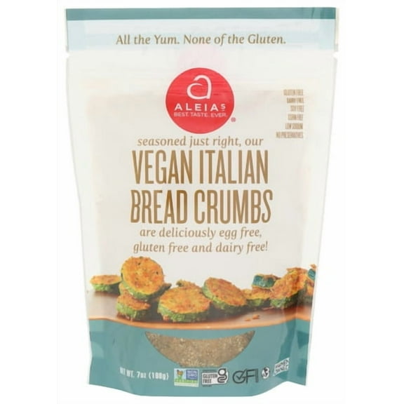 (Pack of 6) Aleias Italian Vegan Breadcrumbs 7 Oz