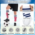 thumbnail image 6 of Hengguang 4 Pcs Soccer Shin Guards Set for Kids - Youth Protective Pads with 3 Pairs Socks, Lightweight Breathable Gear for Boys & Girls Ages 6-14, 6 of 7