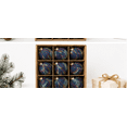 thumbnail image 2 of Christmas Ornament Ball Hanging Decor, Festive Tree Decoration For Wreath Window Fireplace Or Party Display, Holiday Home Accent, 2 of 4