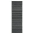 thumbnail image 3 of GlowSol 2'x6' Modern Striped Rugs Washable Hallway Runner Rug Soft Non Slip Bedroom Runner Rug Farmhouse Kitchen Runner Rug for Laundry Room, Black, 3 of 6