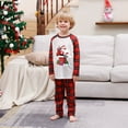 thumbnail image 2 of jjayotai Sets for Family Match Vacation Christmas 2 Piece Tops Pants Pajamas Night Gowns Set Couples 2024 Red 5T-Kid, 2 of 5
