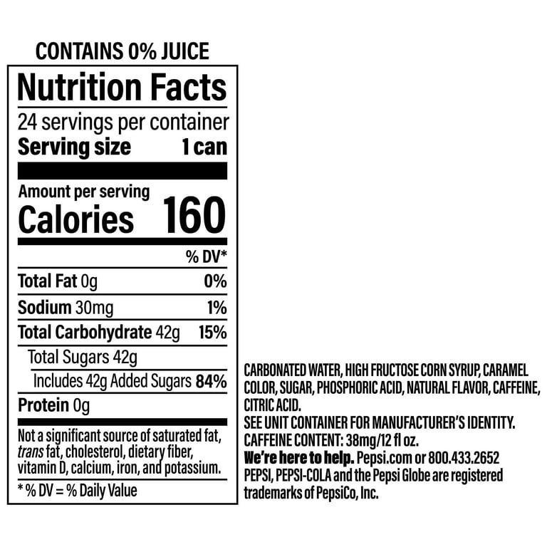 Pepsi Wild Cherry 24 Pack 12 fl oz Cans with Cherry Flavor and