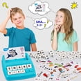 thumbnail image 3 of Matching Letter Game, 2 in 1 Alphabet Spelling and Math Learning Flash Cards Game, Educational Learning Toys for Preschooler 3-8, 3 of 8