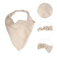 thumbnail image 3 of Unique Bargains 1 Pc Fashion Satin Headwrap for Women Beige, 3 of 6