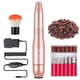 thumbnail image 1 of Taladro de uñas portátil Lima de uñas eléctrica Profesional 20000 RPM Máquina de manicura y pedicura Kit de taladro de lima de uñas con bandas de lijado Brocas y cepillos para uñas de gel acrílico(Oro, 1 of 5