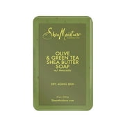 Shea Moisture Soap, Shea Butter, Olive Green Tea, 8 Oz., Pack of 6