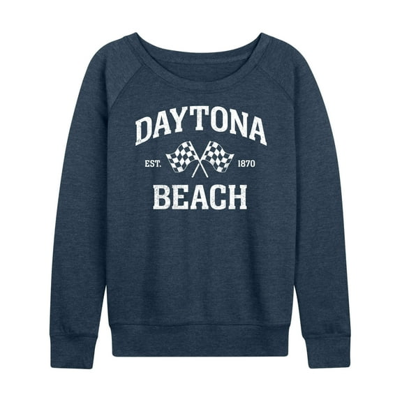 Instant Message - Daytona Beach - Women's Lightweight French Terry Long Sleeve Shirt