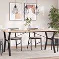 thumbnail image 1 of vidaXL Dining Table Legs Y-Frame 160x80x73 cm Steel, 1 of 5