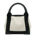 thumbnail image 3 of Pre-Owned Balenciaga Navy Cabas XS Women's Tote Bag 390346.9260 Canvas Grey (Good), 3 of 10