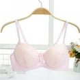 thumbnail image 2 of Lace Super Push Up Lingerie Brassiere Women's Thick Bra Solid Underwear Embroidery Floral Bralette Adjusted-straps Top, 2 of 5