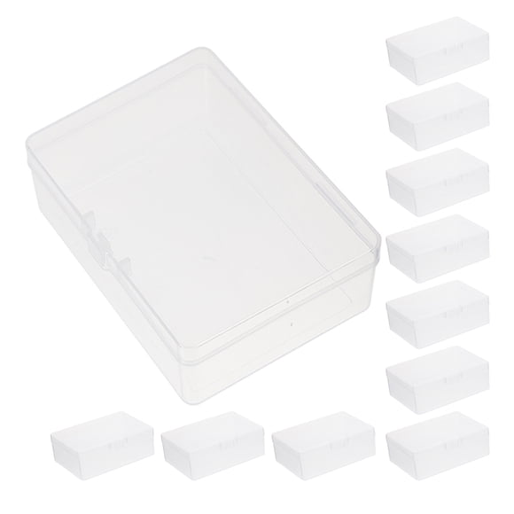 HONITANO 12 Pcs Baseball Card Holder Transparent PP Stackable Storage For Collectors