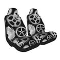 thumbnail image 2 of Yiaed Metallic Gears Print Car Seat Covers,Universal Auto Seats Protector Fits for Car,SUV Sedan,Truck,Automotive Seat Covers & Accessories-2 PCS, 2 of 9