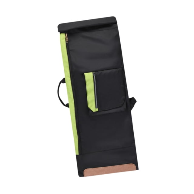 Mochila para patineta, bolso de mano, mochila de viaje multifunción, bolsa de transporte para patineta, para patinaje, deportes al aire libre, adultos Verde