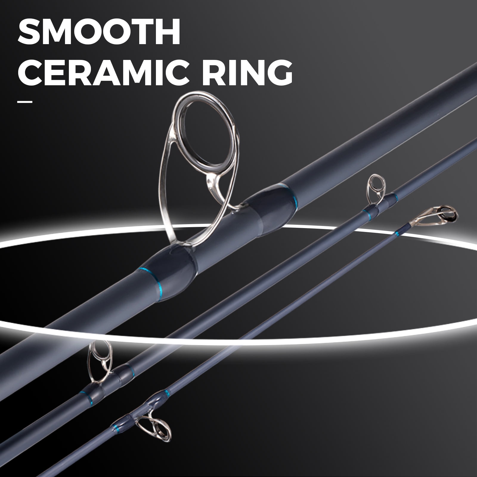 Berrypro Surf Spinning Rod Carbon Surf Fishing Rod（12'-Spinning-2pc）