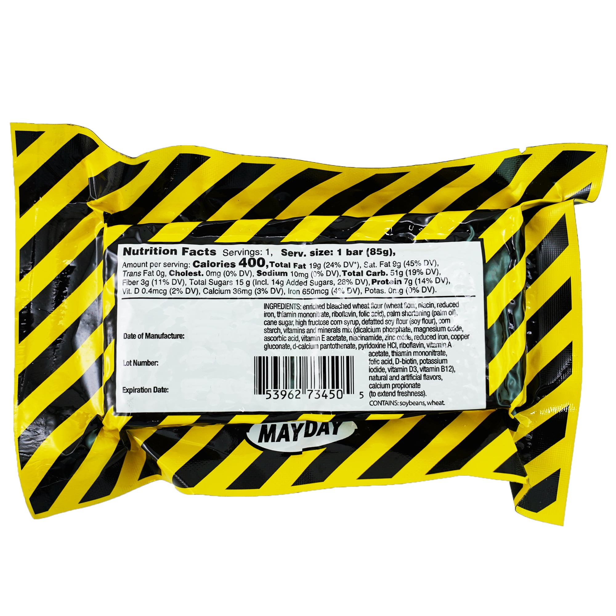 (2 pack) Emergency Survival Essentials Kit for 1 Person, 1 Day - Includes Food, Water, and First Aid Supplies