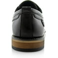 thumbnail image 3 of Ferro Aldo Damian MFA19603L Mens Casual Cap Toe Oxford Dress Shoes, in Black, Men's Size 9.5, 3 of 7