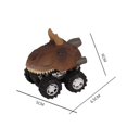 thumbnail image 3 of pitrice Unique Design Car Dinosaur Pattern Toy Model Pullback Mini Toy Car Birthday Gift Collectible Kids Simulated Toy Niulong, 3 of 6
