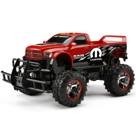 Aftermarket Heavy Duty Truck Parts - New Bright RC Chargers 1:15 Scale Mopar Ram 3500 Heavy Duty Radio Control Truck