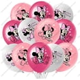 thumbnail image 3 of Globos de látex de Minnie Mouse de 12 pulgadas, 10, 20 y 30 unidades, suministros para fiestas, globos de Minnie rosa para decoración de fiestas de cumpleaños, 3 of 5