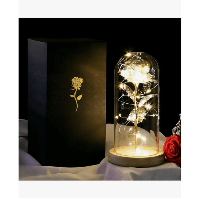 Regalo Perfecto Romántico De Flor De Rosa