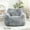 Gray, variant on Bean Bag Chair, Bean Bag Sofa Chair with Armrests Stuffed High-Density Foam, Lazy Sofa Comfy Chairs Beanbag Chair for Adults In Living Room,Bedroom Reading (Brown)