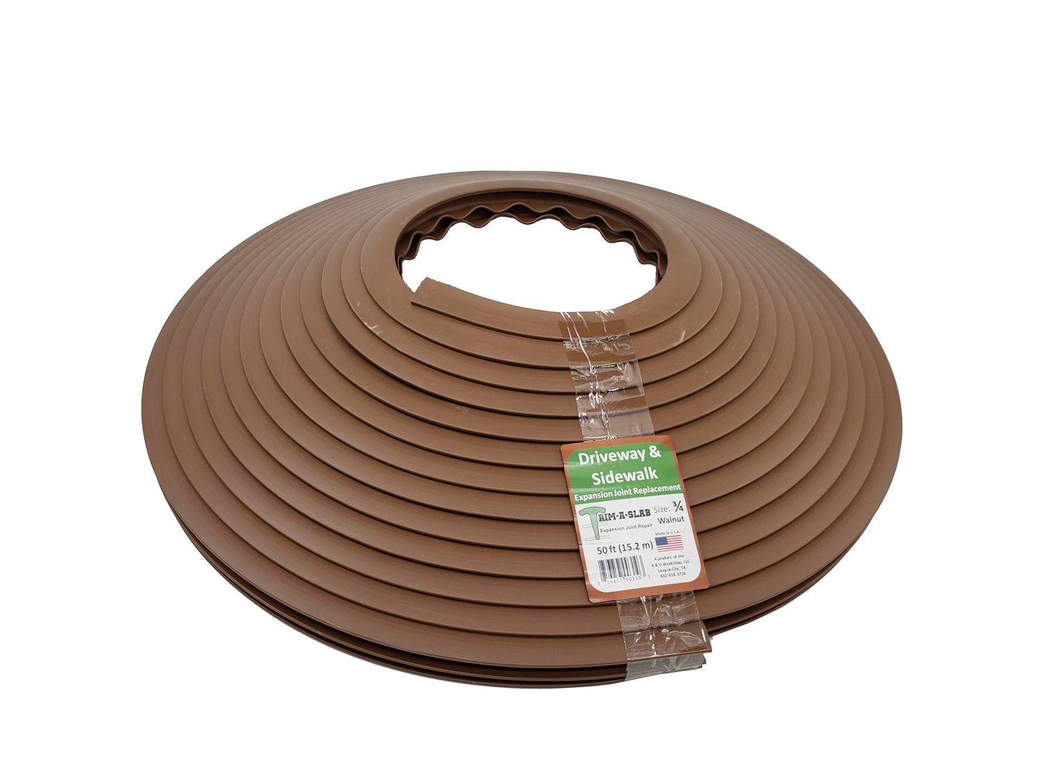 Trim A Slab 3/4 in. X 50 ft. Walnut Concrete Expansion Joint